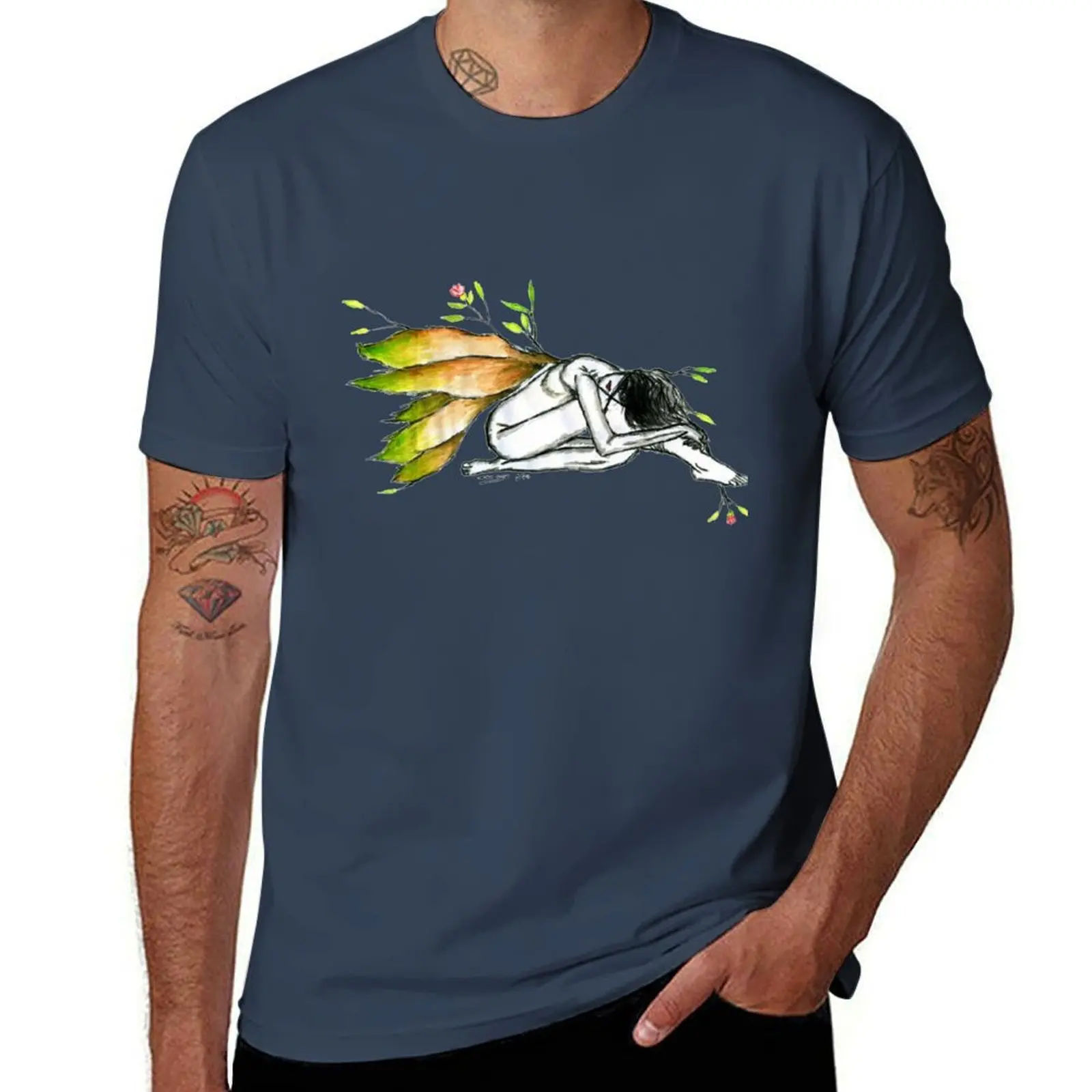 Slumbers Summer T-Shirt Casual Streetwear Short Sleeve Tee