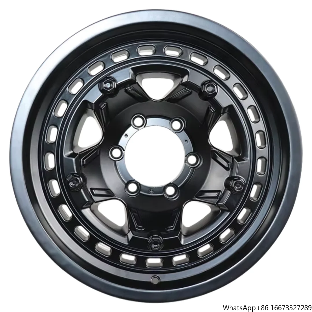 OEM ODM Available Alloy Forged Car Wheels Mat Black Off-Road T6061 Monoblock 18-22 Inch Pro Edition 139.7mm PCD 8.5 Width