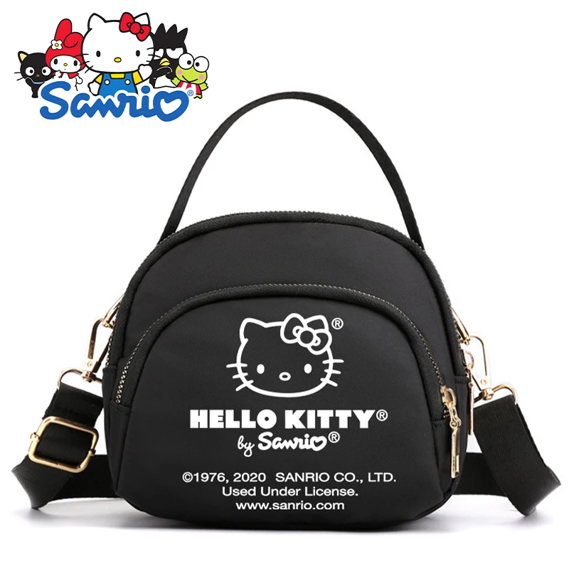 Новые сумки через плечо Hello Kitty для женщин, милая сумка с мультяшным принтом Sanrio Y2K, женская сумка через плечо, сумки для девочек, подарки на день рождения