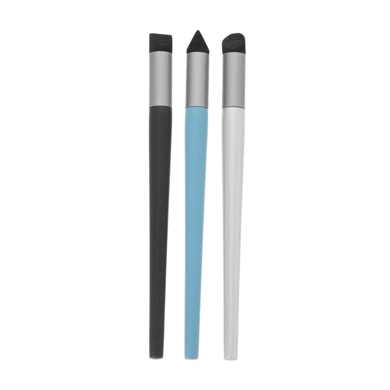 3Pcs Sketching Sponge Blending Stumps Set,High Density Latex Sponge, Washable Art Blender for Charcoal Pencil Drawing