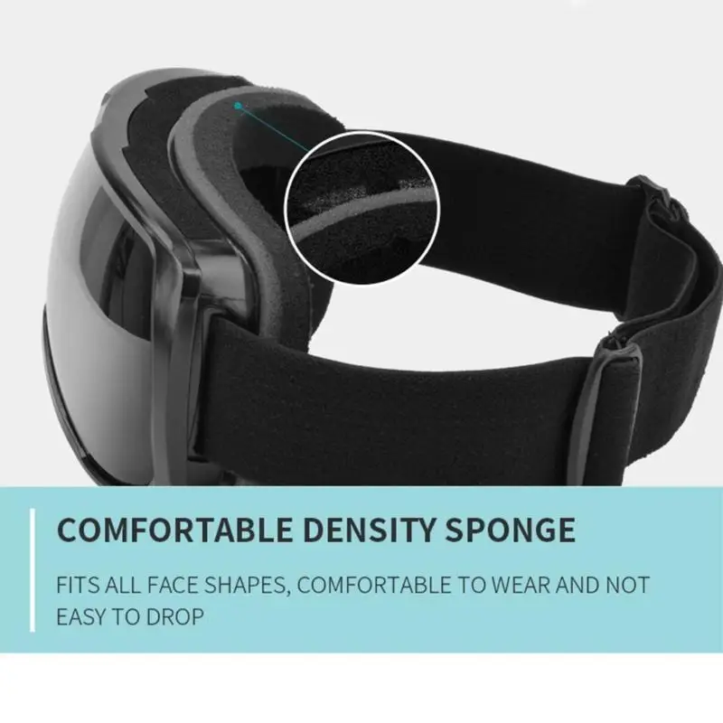 

652F очки унисекс для сноуборда, противотуманные лыжные очки, удобная одежда для мужчин и женщин, спортивные велосипедные лыжи,