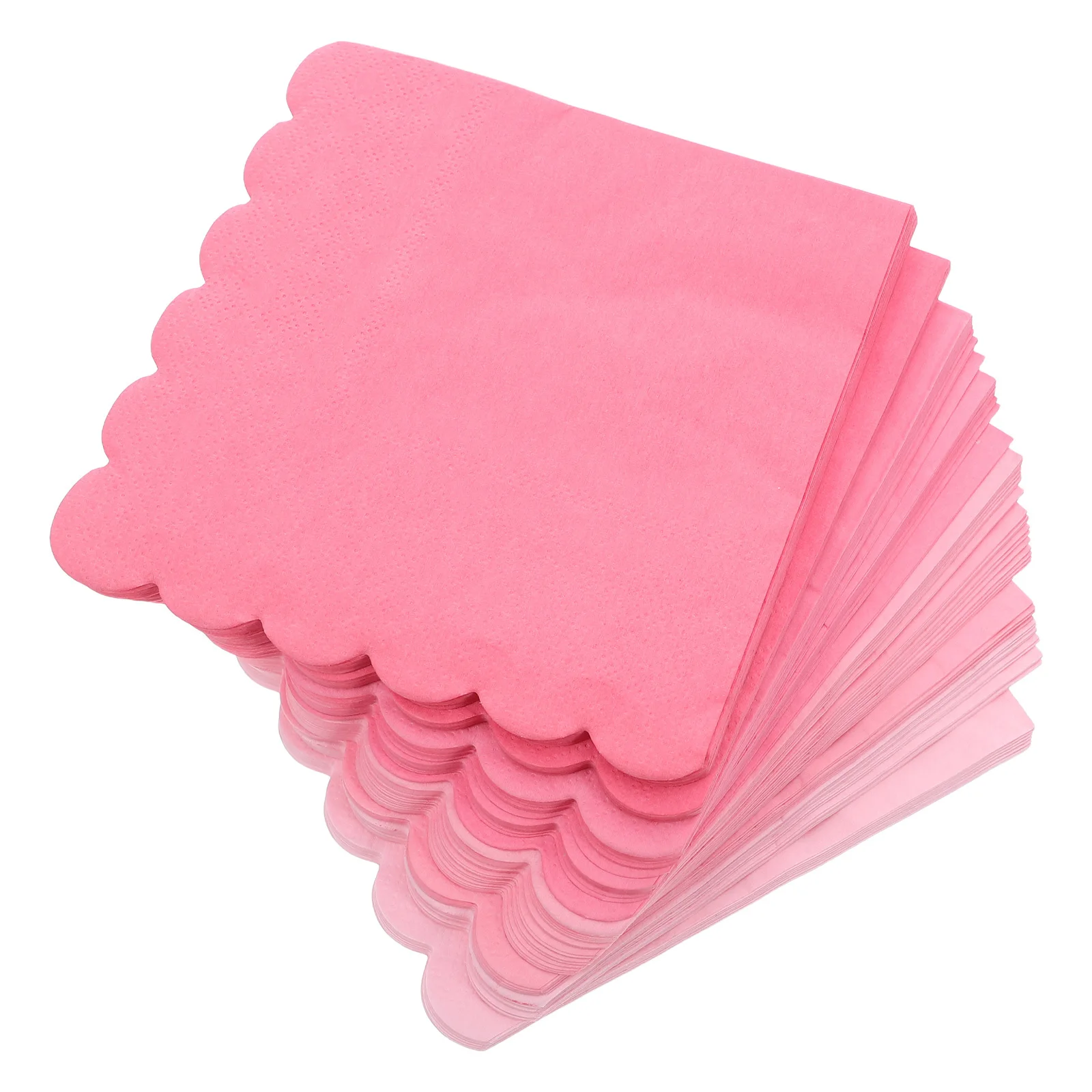 

100pcs Pink Gradient Napkins Disposable Elegant Dinner Party Table Settings Decorative Serviettes For Wedding Birthday Tea Party