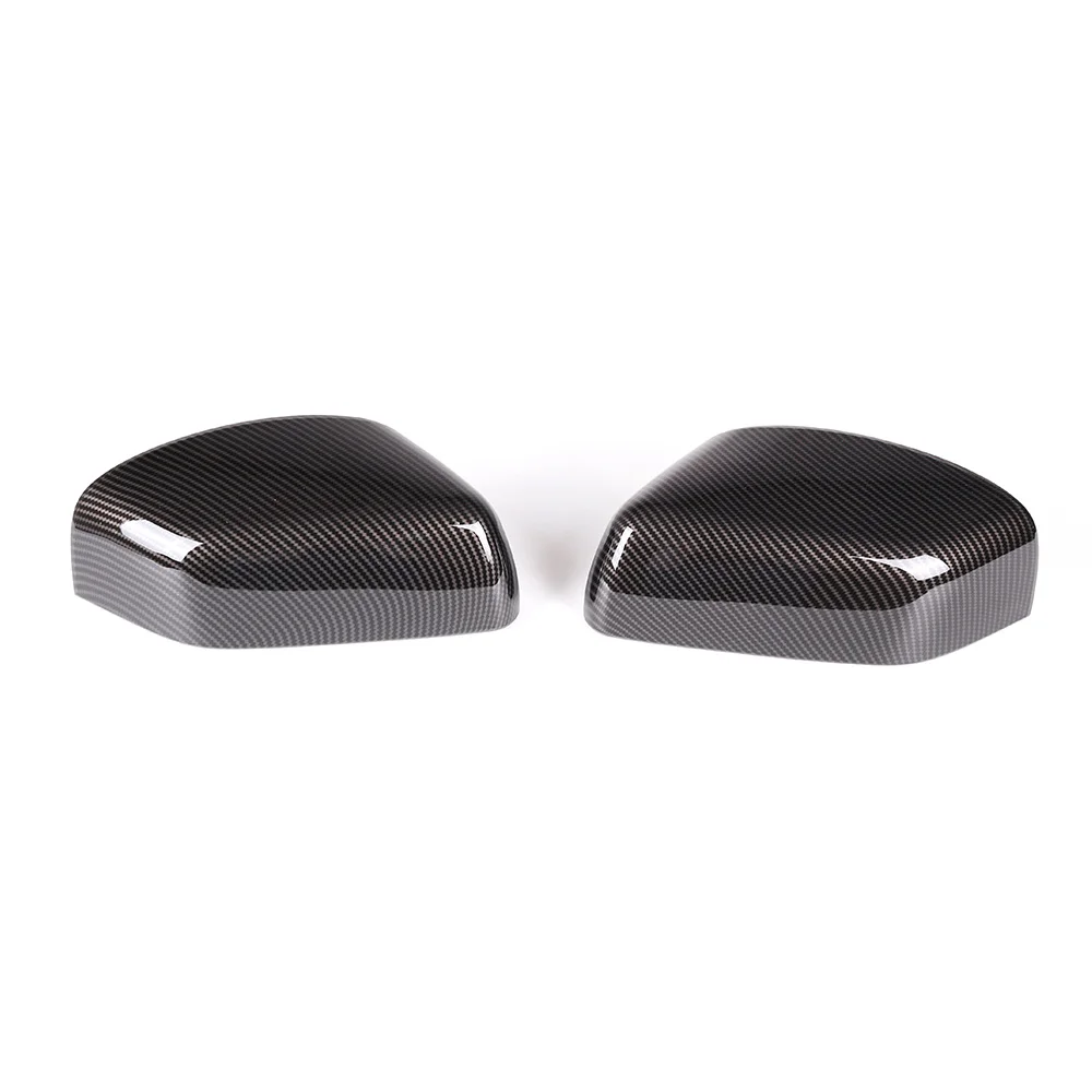 Car Side Mirror Cover Casing View Mirror Protection Shell(Carbon )