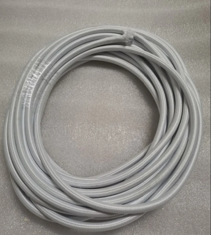 2m 3m 5m 10m 250V 2 Core 0.75mm2 Textile Electric Wire Fabric Cloth Braided Flex Cable Vintage Lamp  Cord