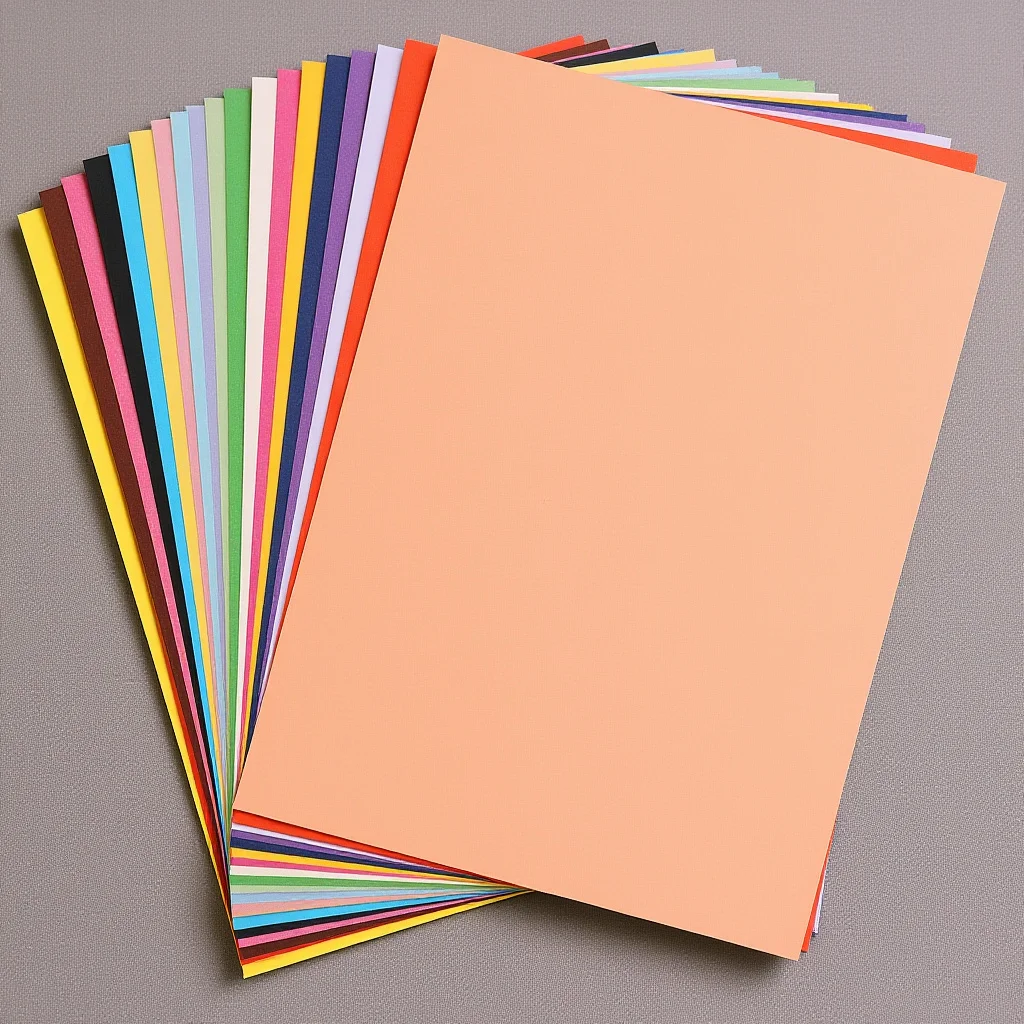 Цветная картонная бумага Цветная бумага Картонные листы оригами для поделок Прочный складной сейф для использования Широкий спектр цветов