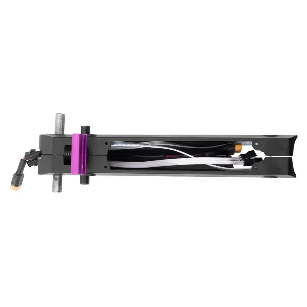 

Складная квадратная труба с подшипниками для электросамоката KUGOO S1 S3 8 дюймов, алюминиевый сплав, черная, 530 г, 25,9x3,5x7,3 см