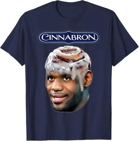 Cinnabron Meme Funny T-Shirt Men's Fashion Clothes Short Sleeve Saying Tee Novelty Gift Cool Designer