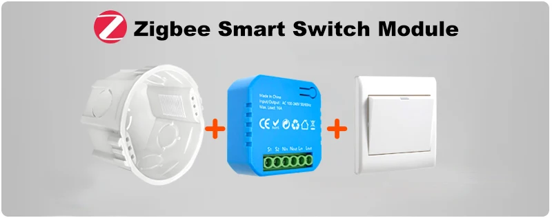 Intelligentes ZigBee-Steckdosenmodul mit kWh-Zähler, Energiemonitor, Timer, 16A Steuerung EIN/AUS, Überlastschutz, unterstützt Google Home und Alexa – Detail 3