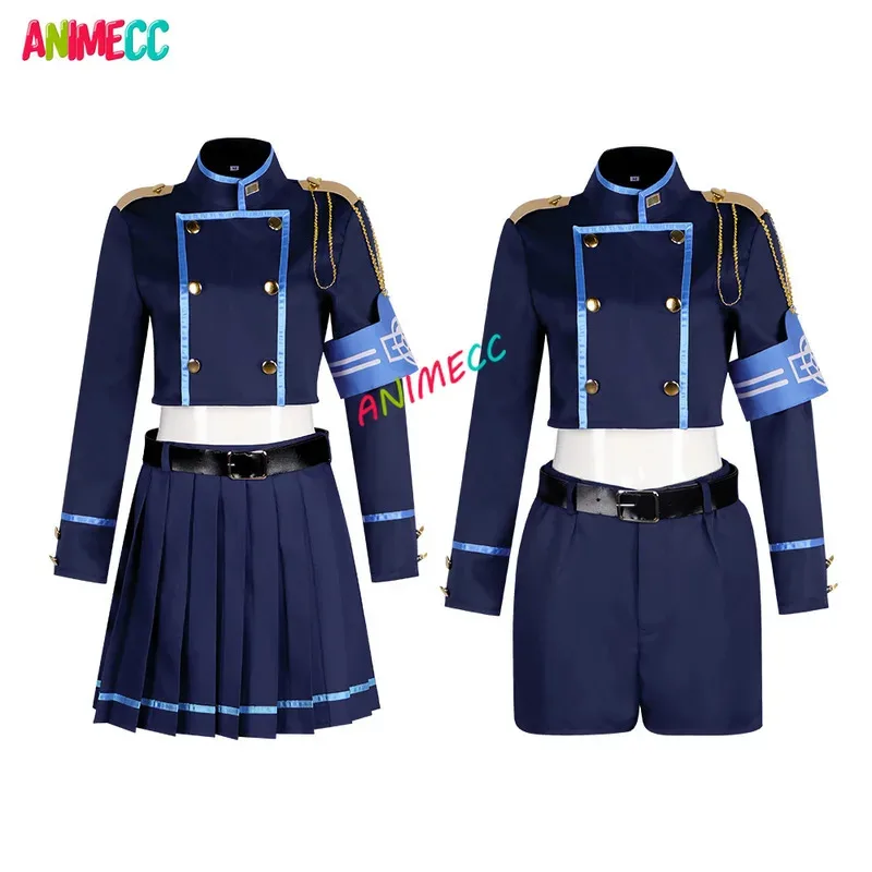 dd12ANIMECC in Stock S-3XL Blue Archive Tachibana Hikari Nozomi Cosplay Costume Wig Anime Project MX School Uniforms Halloween