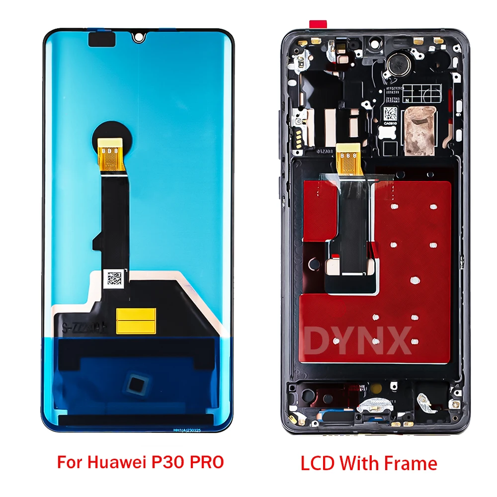 For HUAWEI P30 Pro 6.47\'\'For P30Pro VOG-L29 L09 AL00 L04 AL10 HW-02L LCD Display Touch Screen Digitizer Assembly Replacement