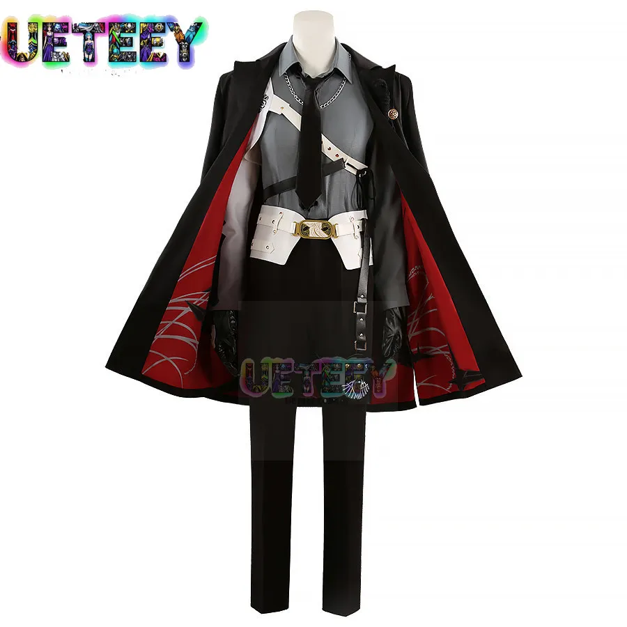 Disfraz de Cosplay de UETEEY COS Touken Ranbu Uguisumaru, Uniforme Militar Personalizado, Traje, Abrigo, Capa, Disfraz de Anime para Halloween, Talla Personalizada