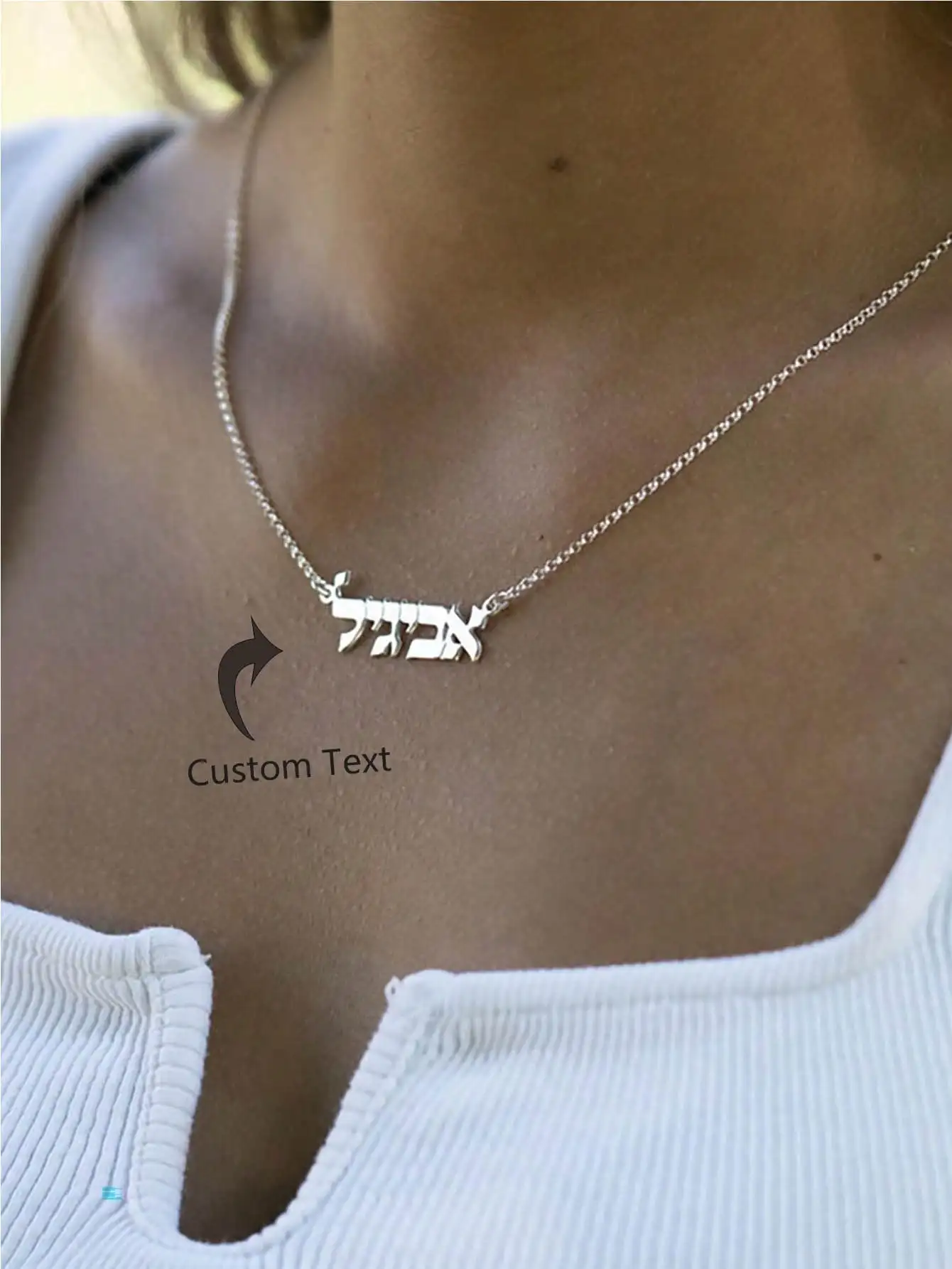 

DOREMI Gift Jewelry Multi Styles Chains Girls Necklace Personalized Arabic Names Women Necklace