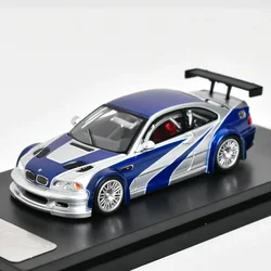 1:64 Need for Speed 9 BMW E46 M3 GTR Alloy Model Collection Decoration