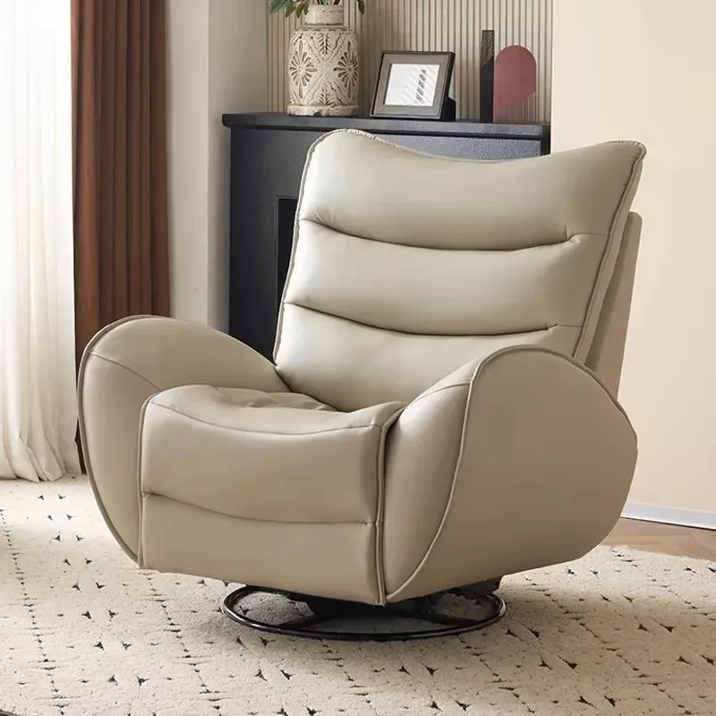 Electric recliner Sofa chair Intelligent modern design Synthetic leather interior Single seat Living room reading