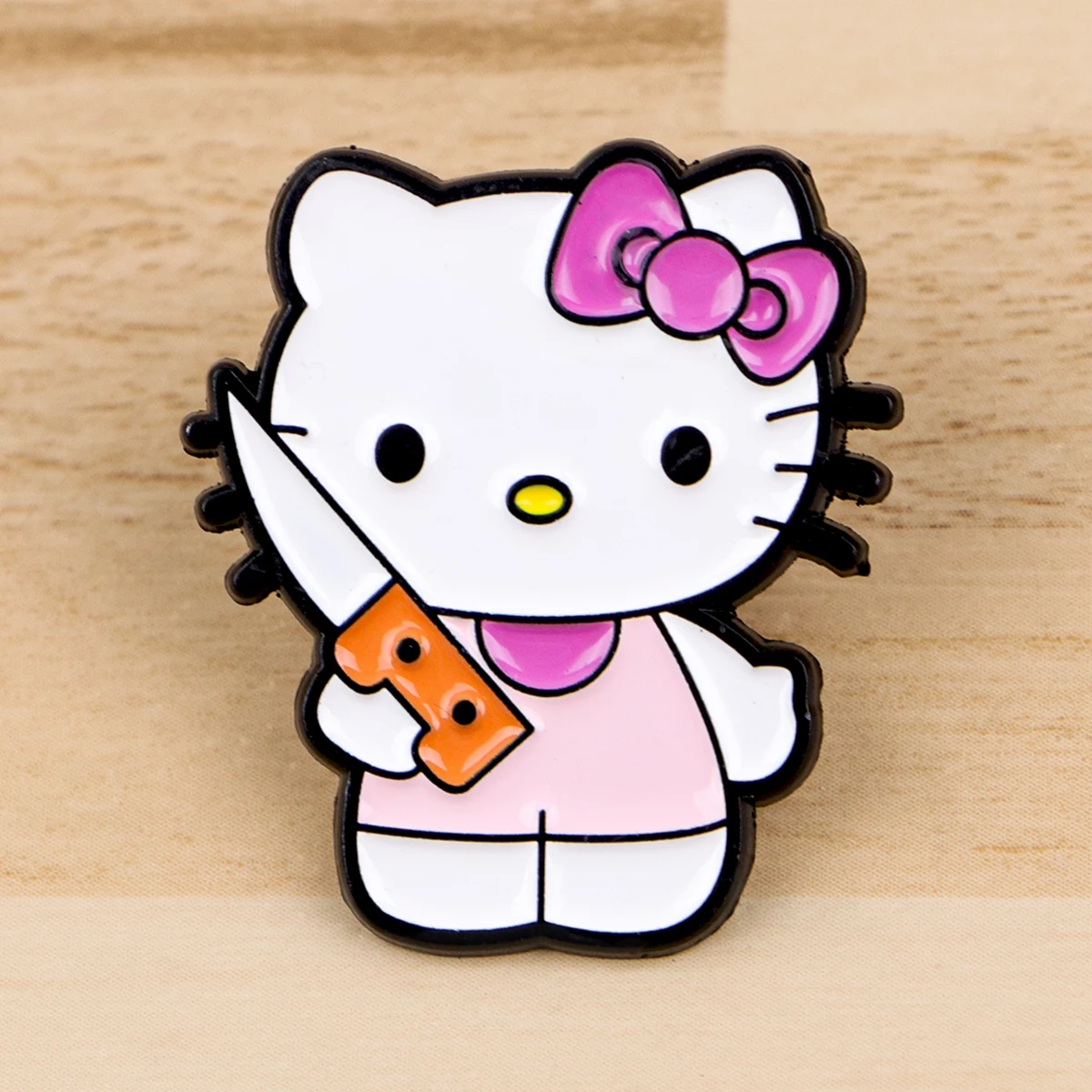 

Kawaii мультфильм розовый кот эмалированная булавка для девочек и женщин брошь для одежды милые металлические значки ювелирные аксессуары булавки для лацканов для рюкзака