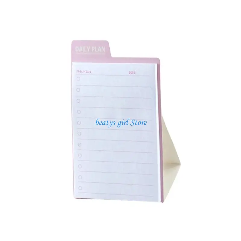C7AB 5 Pack Desktop Standing Task List Notebook To Do List Notepad Multifunctional