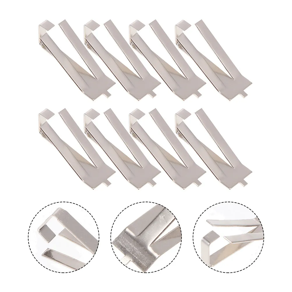 

8Pcs 3D Printer Accessories Glass Bed Clip Spring Turn Clamps Stable Fixation for Hot Bed Platform Professional Personal Use