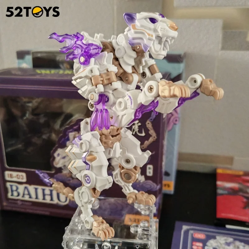 In Stock 52TOYS Infinite Series Xuanwu Beast Box Transformation Toy Model Kit Trendy Mecha Collectible Finished Product Creators