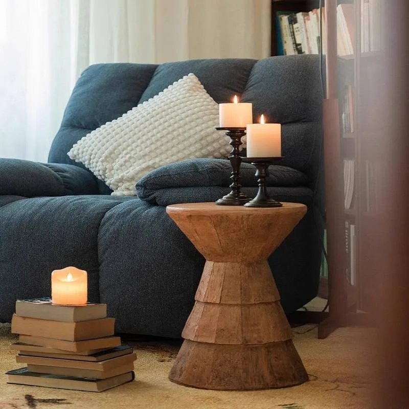 تصميم ترتيب طاولة الشاي الأسود الديكور الرجعية ديكور الطعام طاولات القهوة المنزل الشمال ميسا دي سنترو الأثاث للمنزل #1