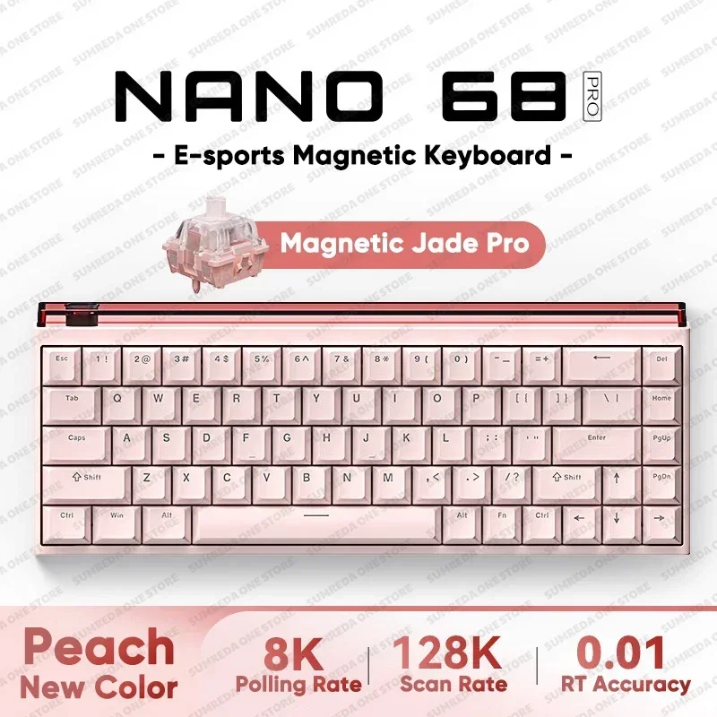 Madlions NANO68 PRO игровая клавиатура абажур DIY многоцветная клавиатура лайтбокс для магнитного переключателя механическая клавиатура