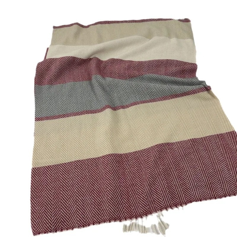 Thickened Twill Cotton Scarf Korean Sweet Warm Imitation Cashmere Scarf Autumn and Winter Shawl Neck Scarf for Women Fashionable