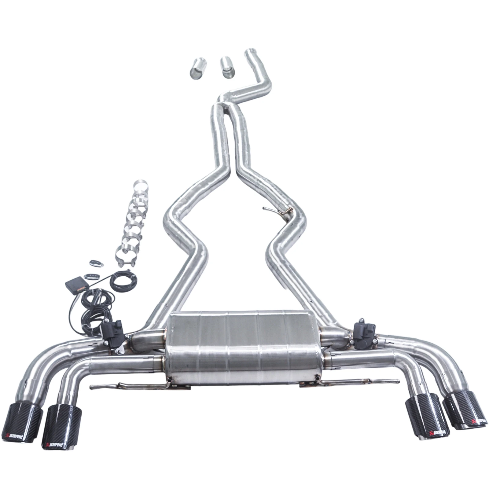 

GFC применим к высокопроизводительным Catback 2.0t с клапанами выхлопных систем BMW M340i, M440i, G20, G22, G23 и G26