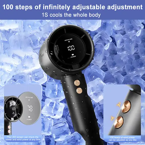 6 best sales mini elektrisk fläkt - №1