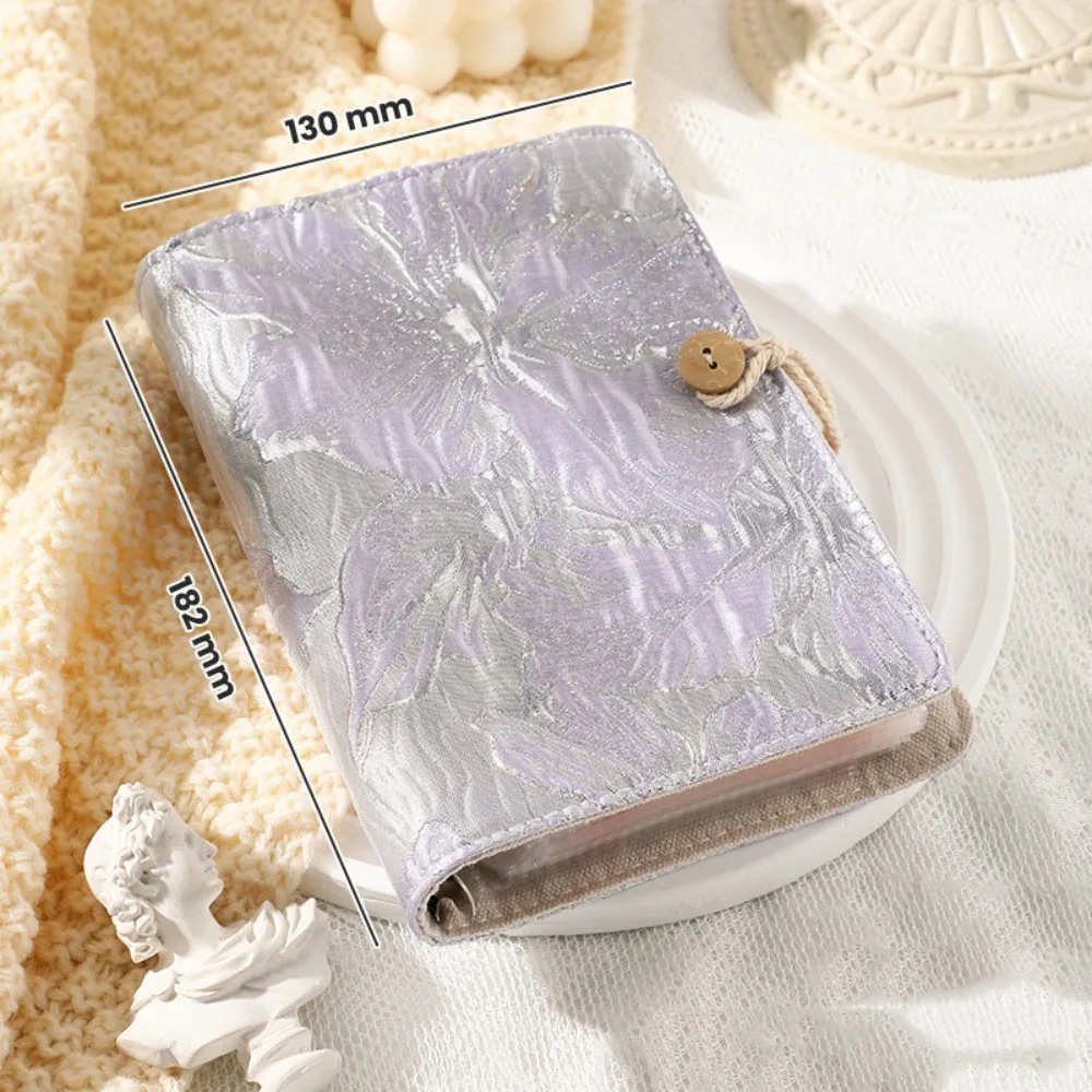 

Fun Money Savings Challenge Binder Cloth Butterfly Savings Challenges Book Leather Flower Cash Budget Notebook Money Planners