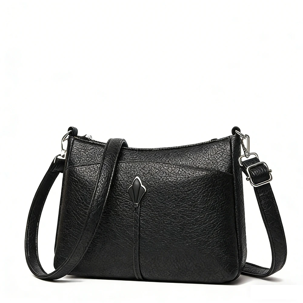 

High Quality Pu Leather Woman Tote Bag Luxury Original Borse Da Donna Gifts Lady Boston Bag Sac A Mains Large Fashion 2026