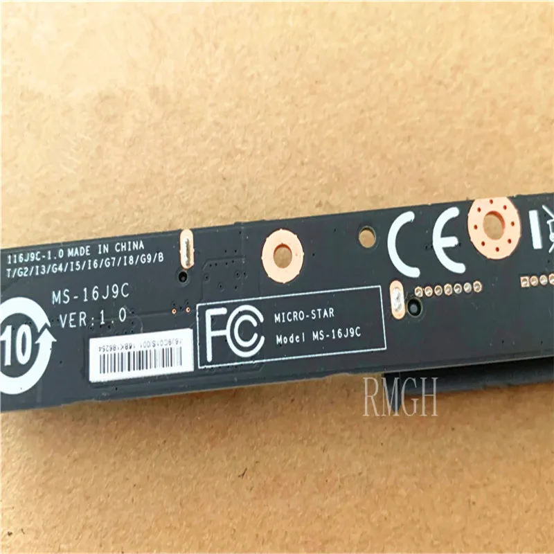 Original Genuine  MS-16J9C Orijinal FOR MSI GE72VR GE62VR HD connector board hard disk small board  Tested 100% Good