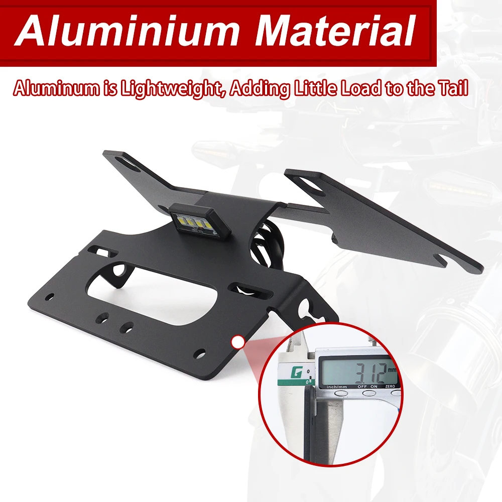 Fender Eliminator Tail Tidy Fit For SUZUKI SV650 SV650S SV650F 2003-2015 Motorcycle Rear License Plate Tail Frame Holder Bracket view 3