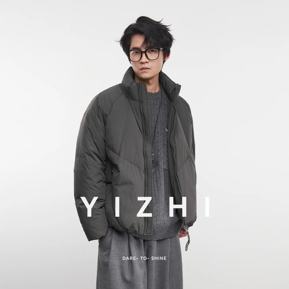 

American Heavyweight Men's Down Jacket With 90% White Duck Down 2025 Winter New Trendy Warm Coat Jacket