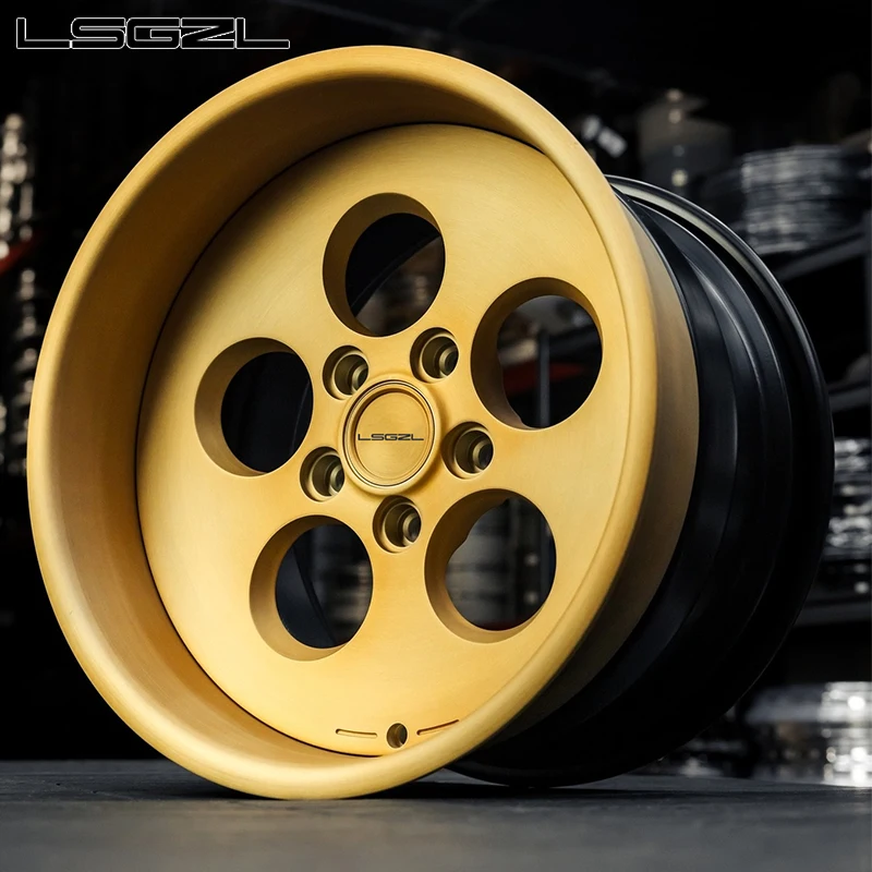 3piecs golden forged chrome concave 2 pieces aluminum wheels 5x114.3 5x120 5x130 5x127 18 20 22 inch wheels fo Lambor