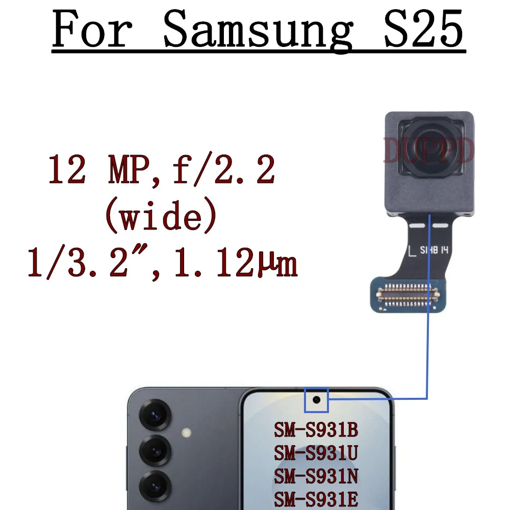 front-rear-camera-module-for-samsung-galaxy-s25-s931u-s931e-s931b-s931n-frontal-selfie-wide-back-facing-main-camera-flex-cable