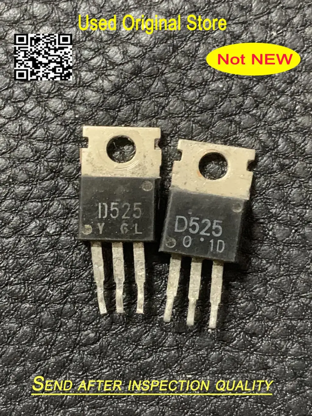 1 pezzo originale 2 SD525 2 SB595 D525 B595 100V 5A TO-220 in magazzino