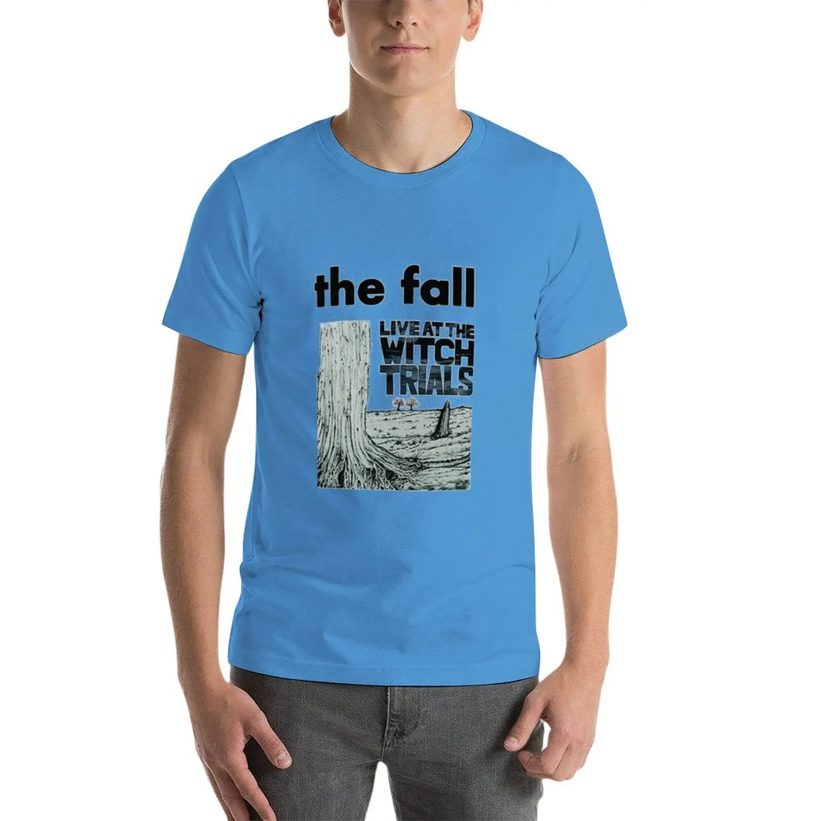 New THE fall live at the witch trials band T-Shirt man clothes plus size t shirts fruit of the loom mens t shirts