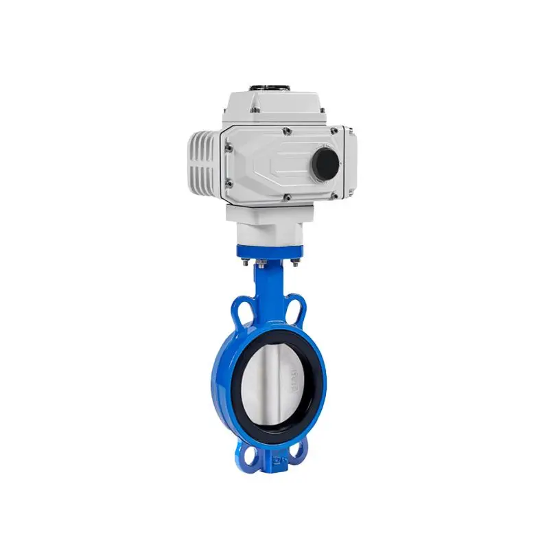 Explosion-proof electric butterfly valve D971X16Q ductile iron soft seal