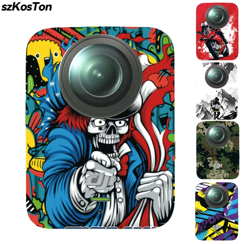 إطار الجسم طبقة رقيقة واقية لـ DJI OSMO 360 ملصق شارات مضاد للخدش والغبار لملحقات كاميرا DJI OSMO 360