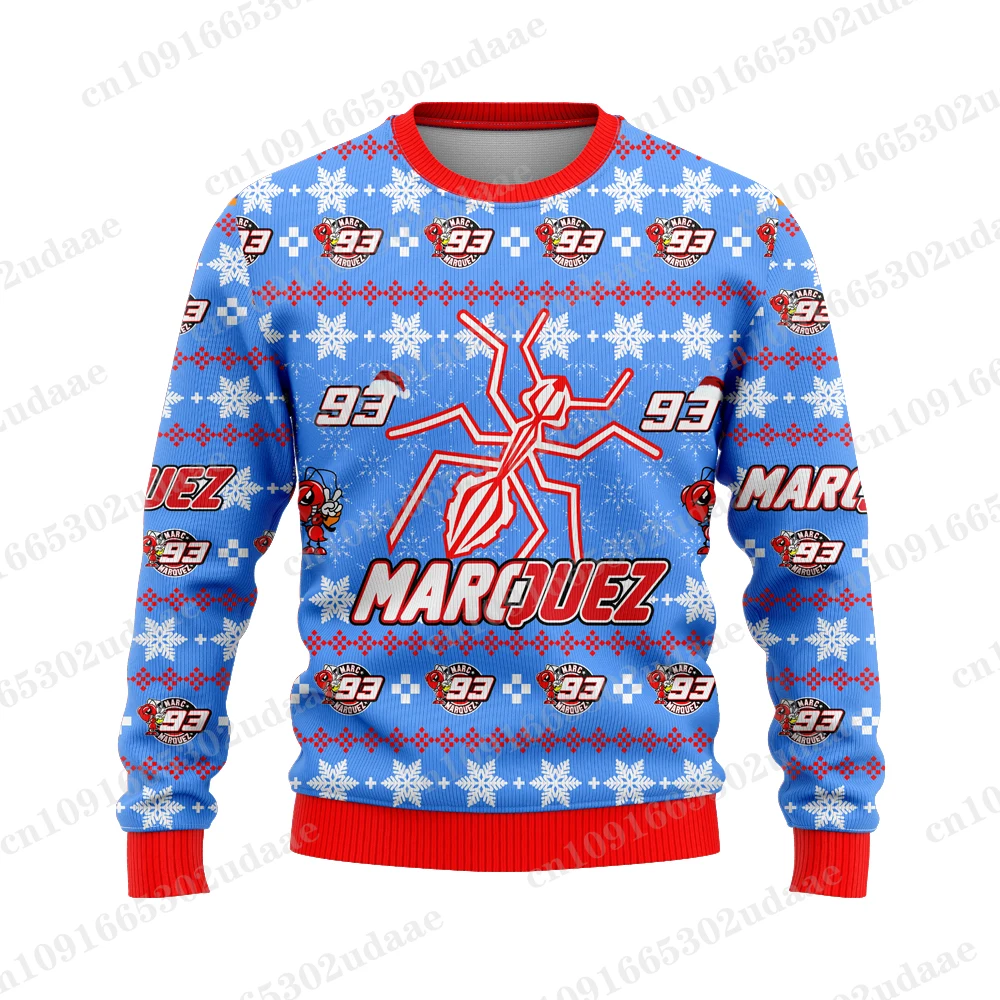 93 Driver Marc MarARC Fan Lovers Sweat-shirt de Noël pour hommes et femmes, Pullover Top, en-ly, Nouveau, 2025