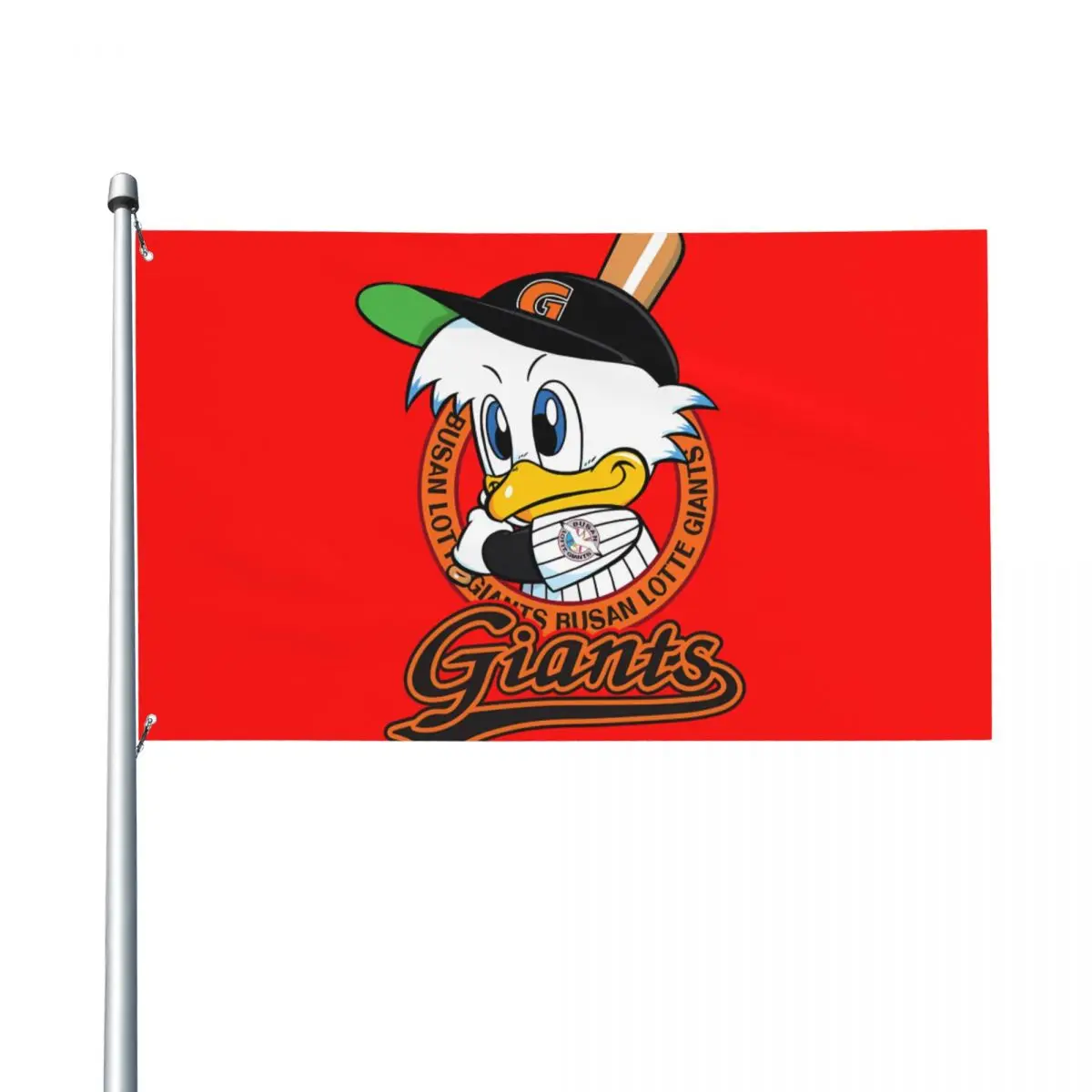 Lotte Giants Busan KBO Pride Flag Printed Gift Banner Home Outdoor 90x150cm