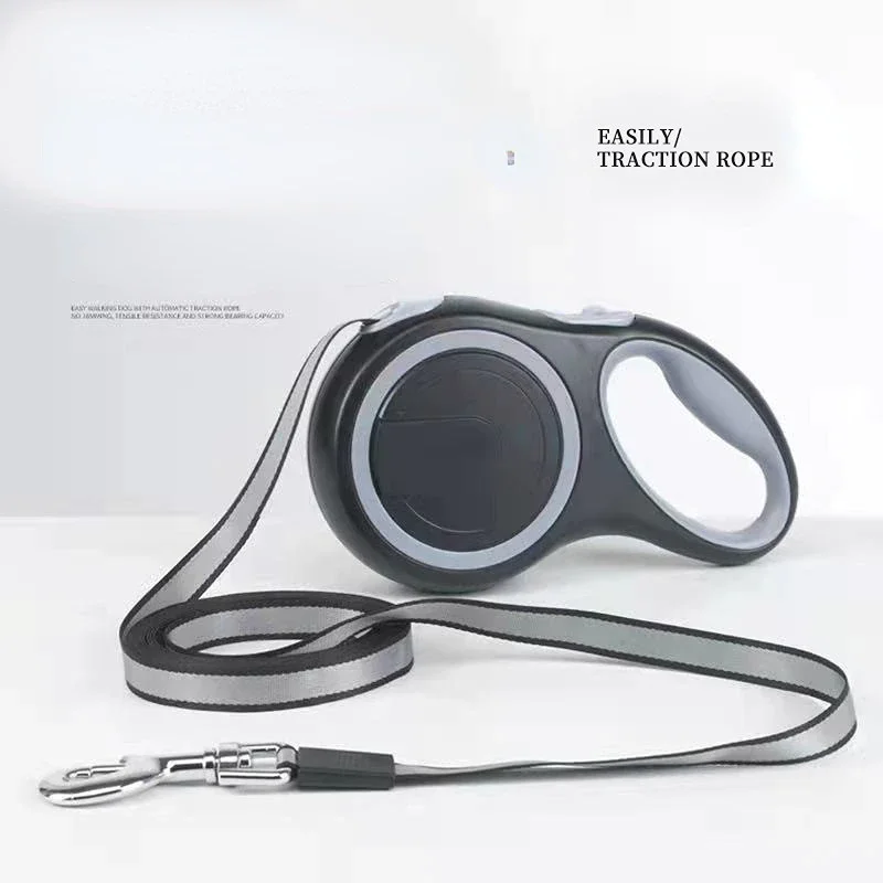 3M 15KG Retractable Big Dog Leash Reflective Nylon Walking Dog Leashes Rope Durable Pet Dog Walking Leads For Medium Large Dogs