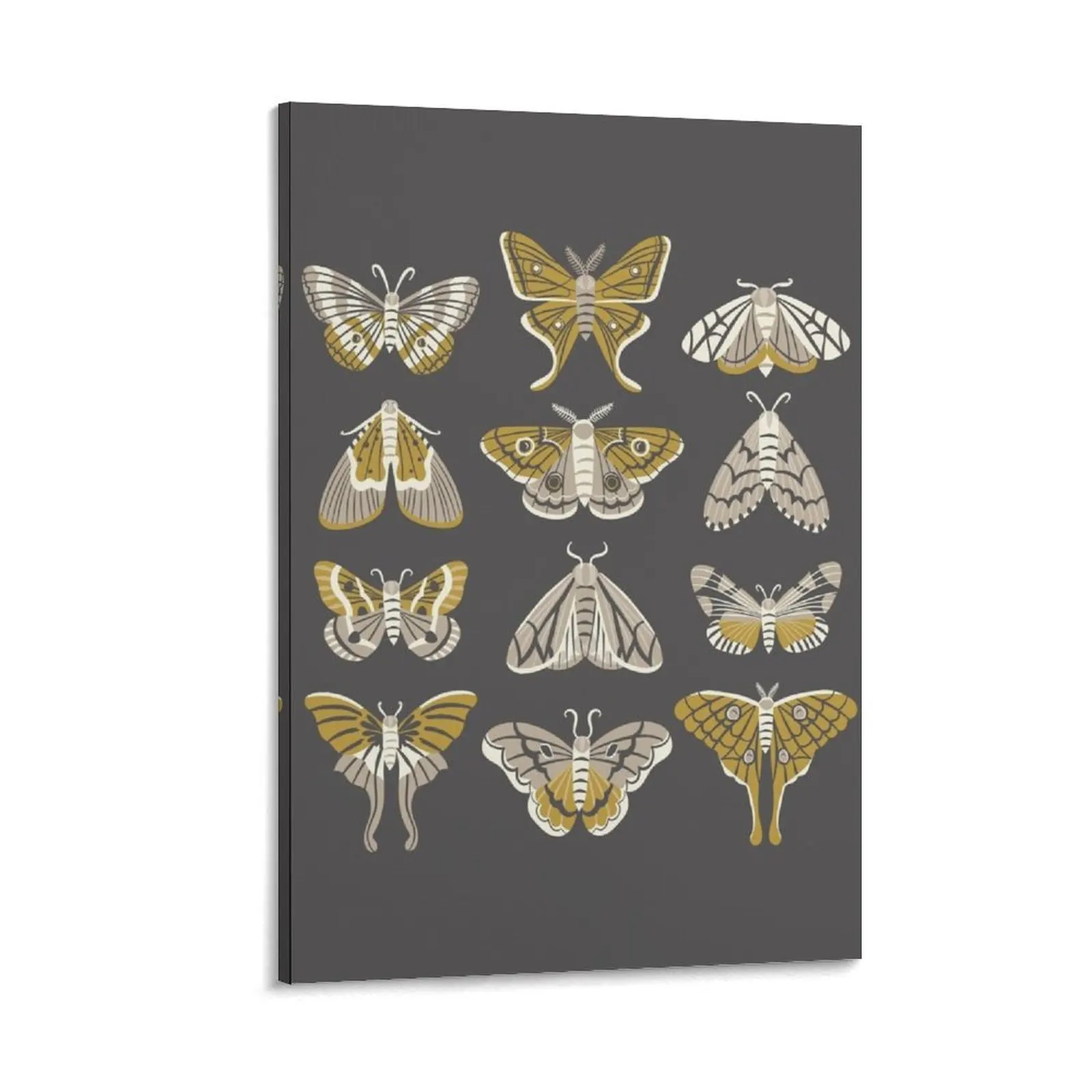 

Moths Canvas Painting posters decorative pictures for the room