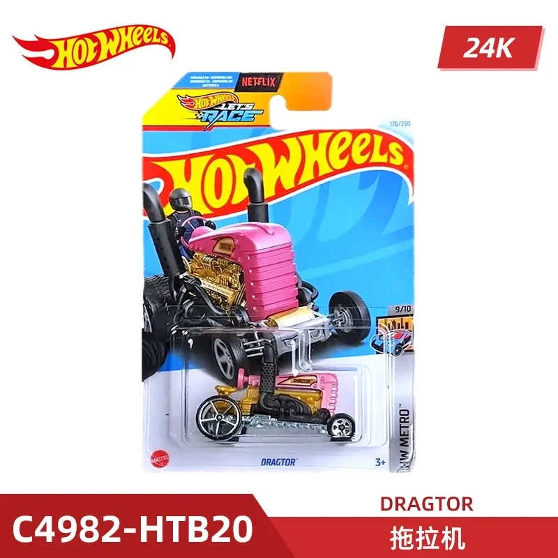 2024-176 HOT WHEELS 1:64 DRAGTOR Collection die cast alloy car model decoration gift