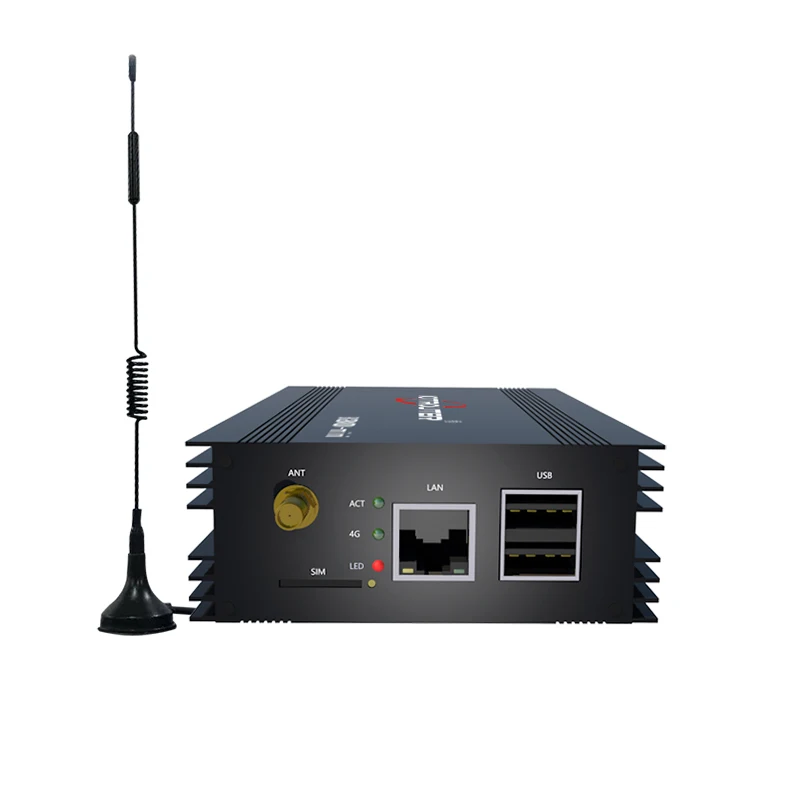 Anpassbares Edge Computing Gateway, einfach zu programmieren mit Raspberry Pi und Node Red Plc Gateway Rs485 Rs232 zu 4G Smart Gateway