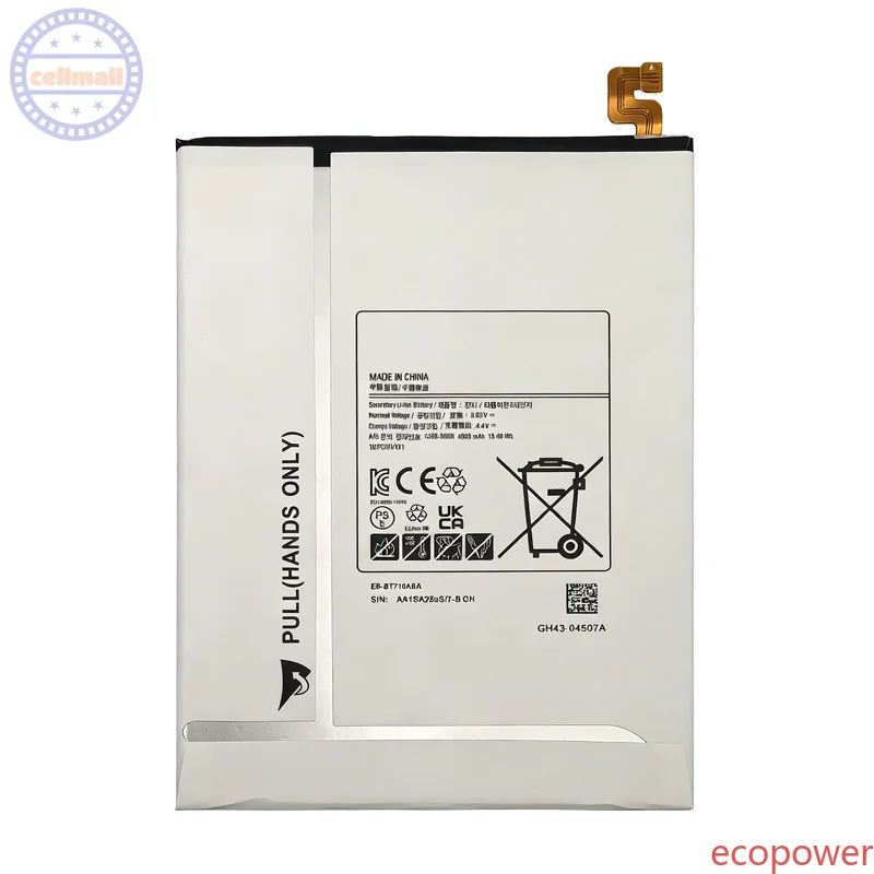 4000mAh Brand New Tablet Battery EB-BT710ABA EB-BT710ABE 4000mAh For Samsung Galaxy Tab S2 8.0 SM-T710 T713 T715 T719C T713N