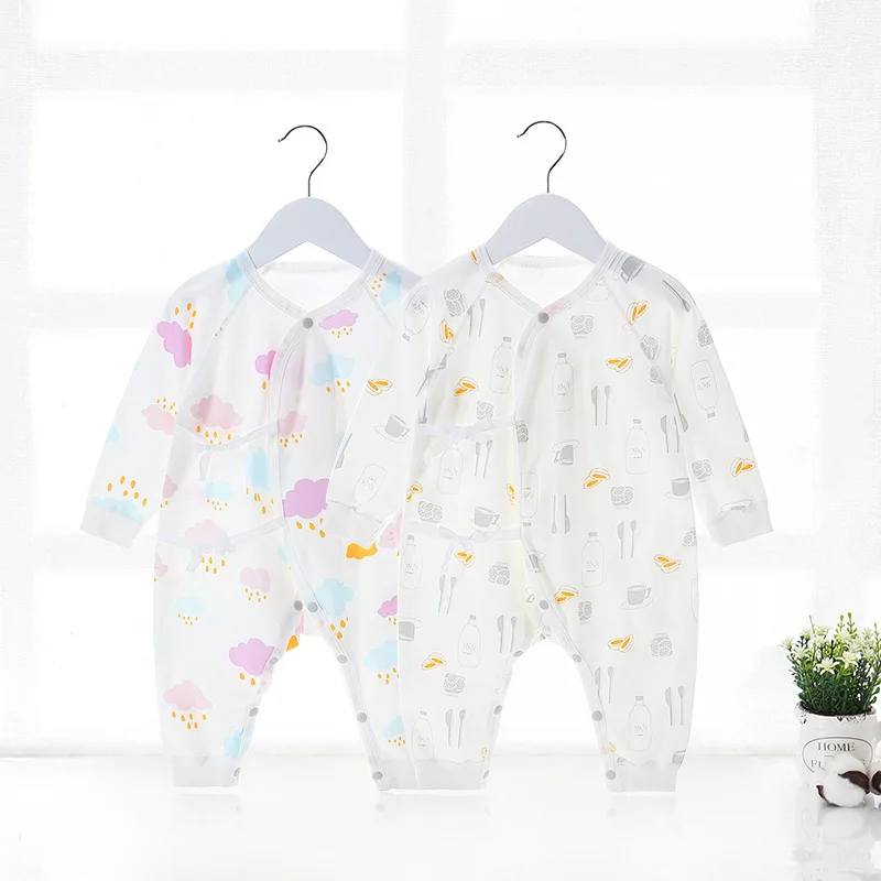 Baby One-piece Clothes Autumn and Winter Clothes Newborn Bottoming Clothes Newborn Baby Crawling Clothes