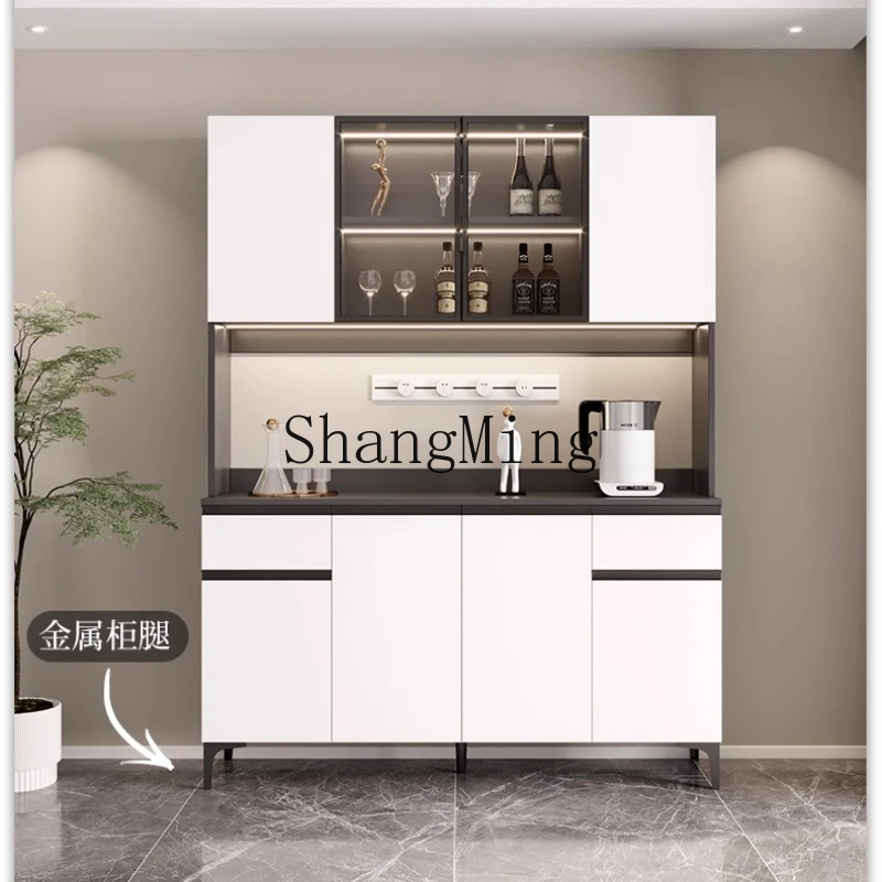 

DHY Modern Simple Side Cabinet Living Room Against Wall Combination Household Kitchen Cabinet