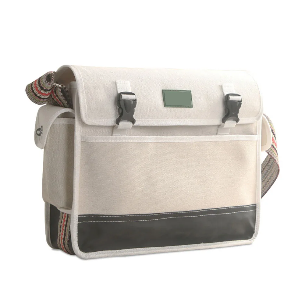 Adjustable Shoulder Tool Bag Canvas Tool Bag As Picture Single Shoulder Bag Balanced Tool Bag Compact Tool Storage