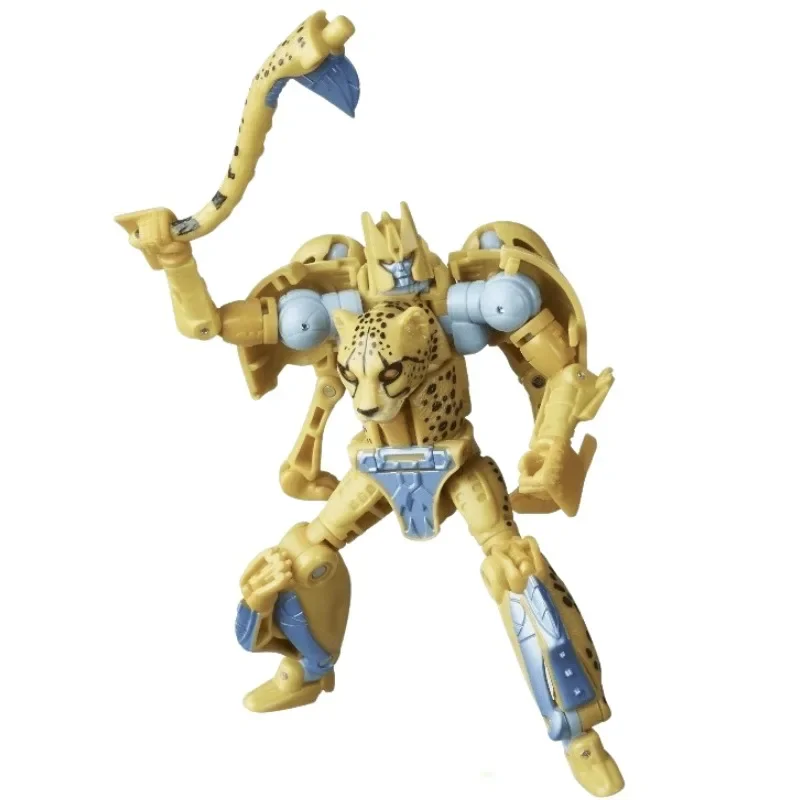 Takara Tomy-Transformers Série G Kingdom Figuras De Ação, Leopardo Amarelo Colecionáveis, Presentes Populares, WFC-K4, Em Stock