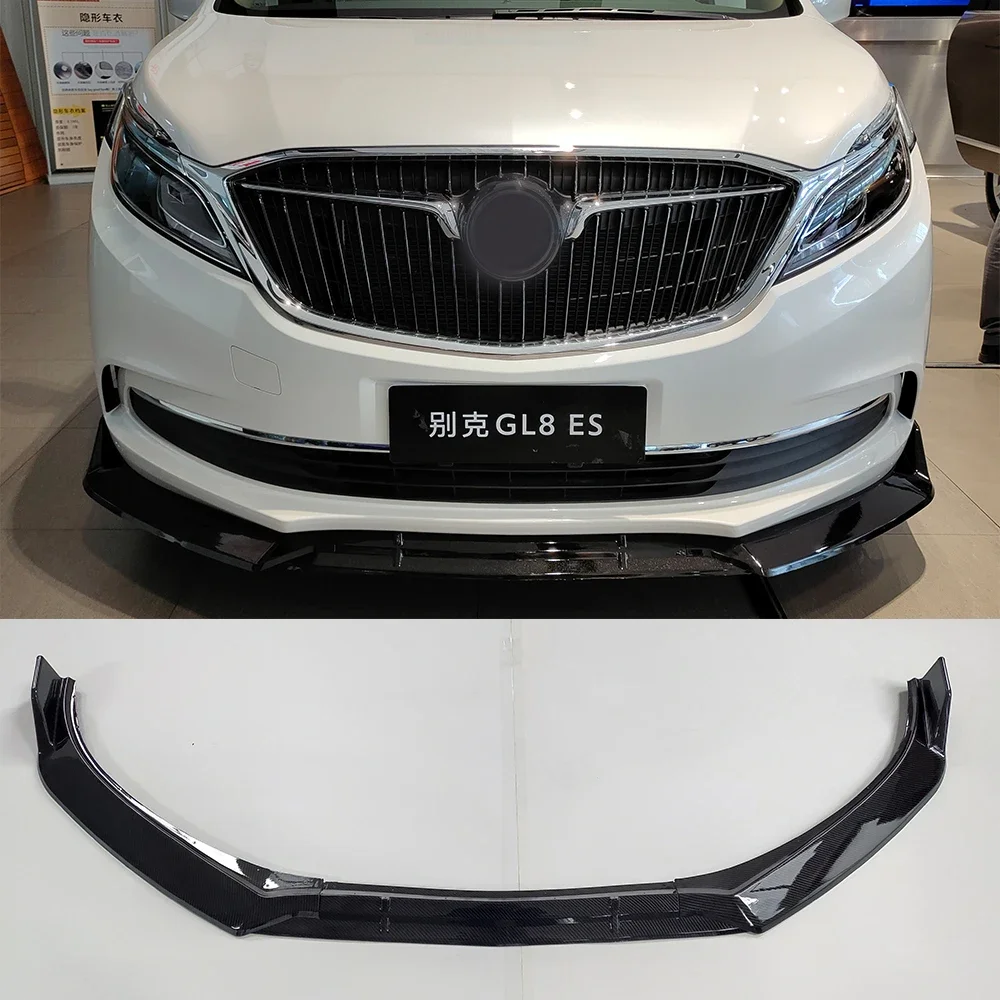 

For Buick GL8 2017-2020 Years Car Front Bumper Chin Bodykit Lip Modification On Bumper Spoiler Chin Bright Black Chin Watermark